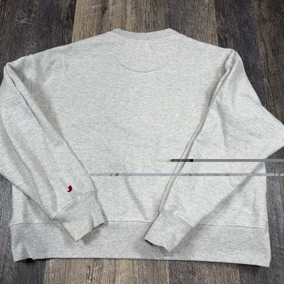 Women's League Wisconsin Badgers Sweatshirt‎ Medium Gray Crewneck Pullover NCAA - Picture 6 of 9